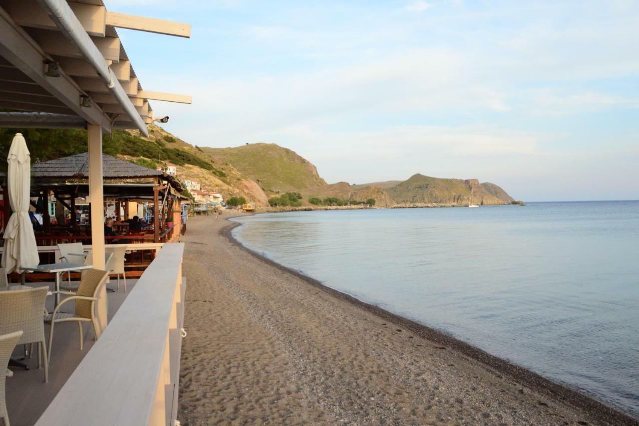 Sappho Hotel Skála Eresoú Exterior foto